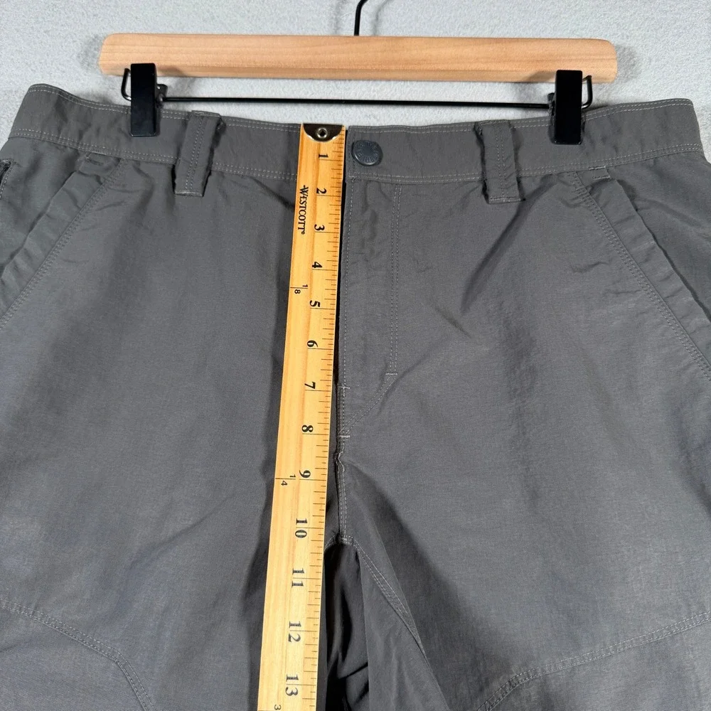 The North Face Mens Gray Hiking Shorts Size 36‎ AXEZ S13 Technical Utility 10in